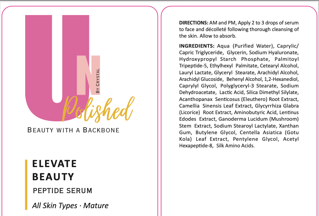 MINI: Elevate Beauty – Peptide Perfecting Serum