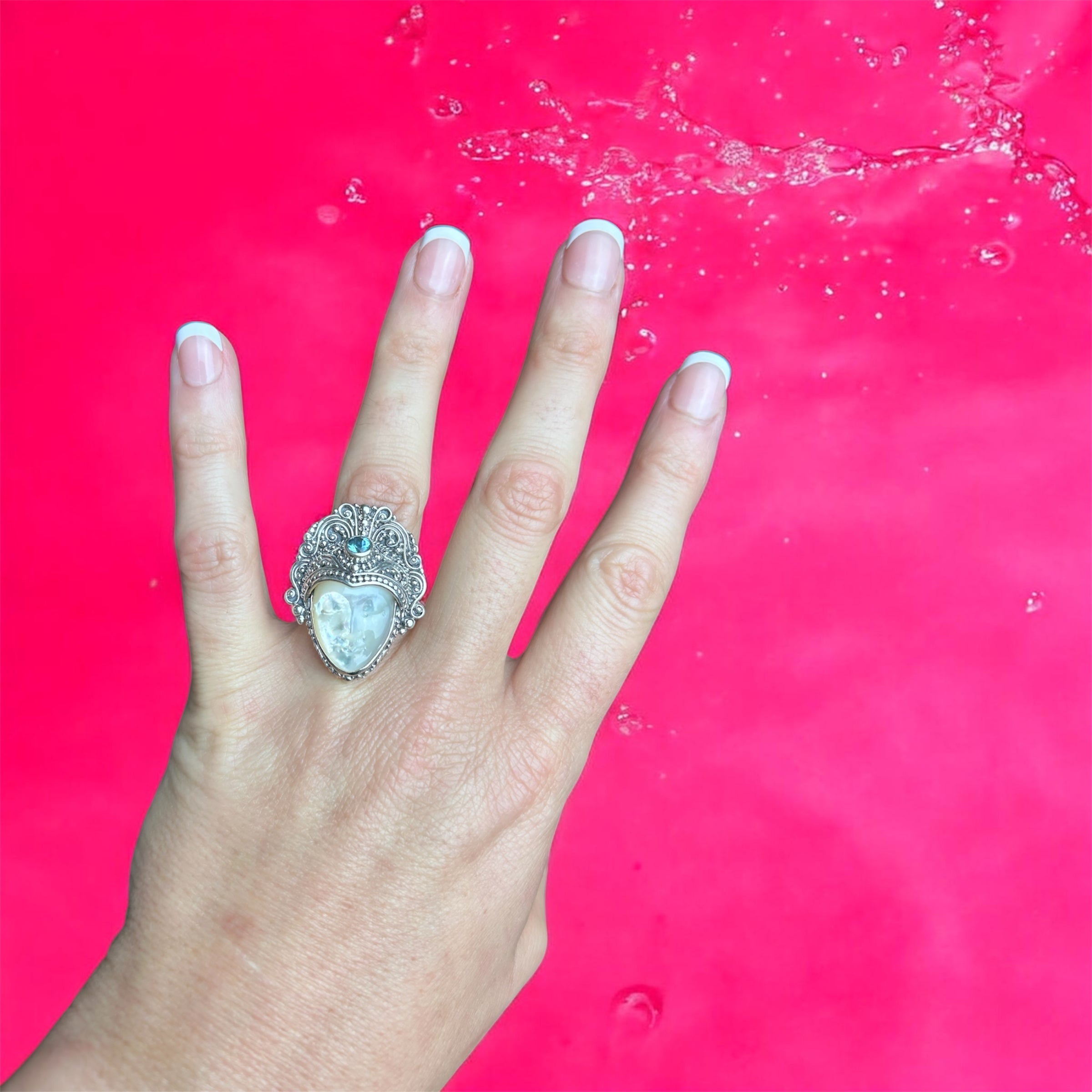 mother-of-pearl cameo
