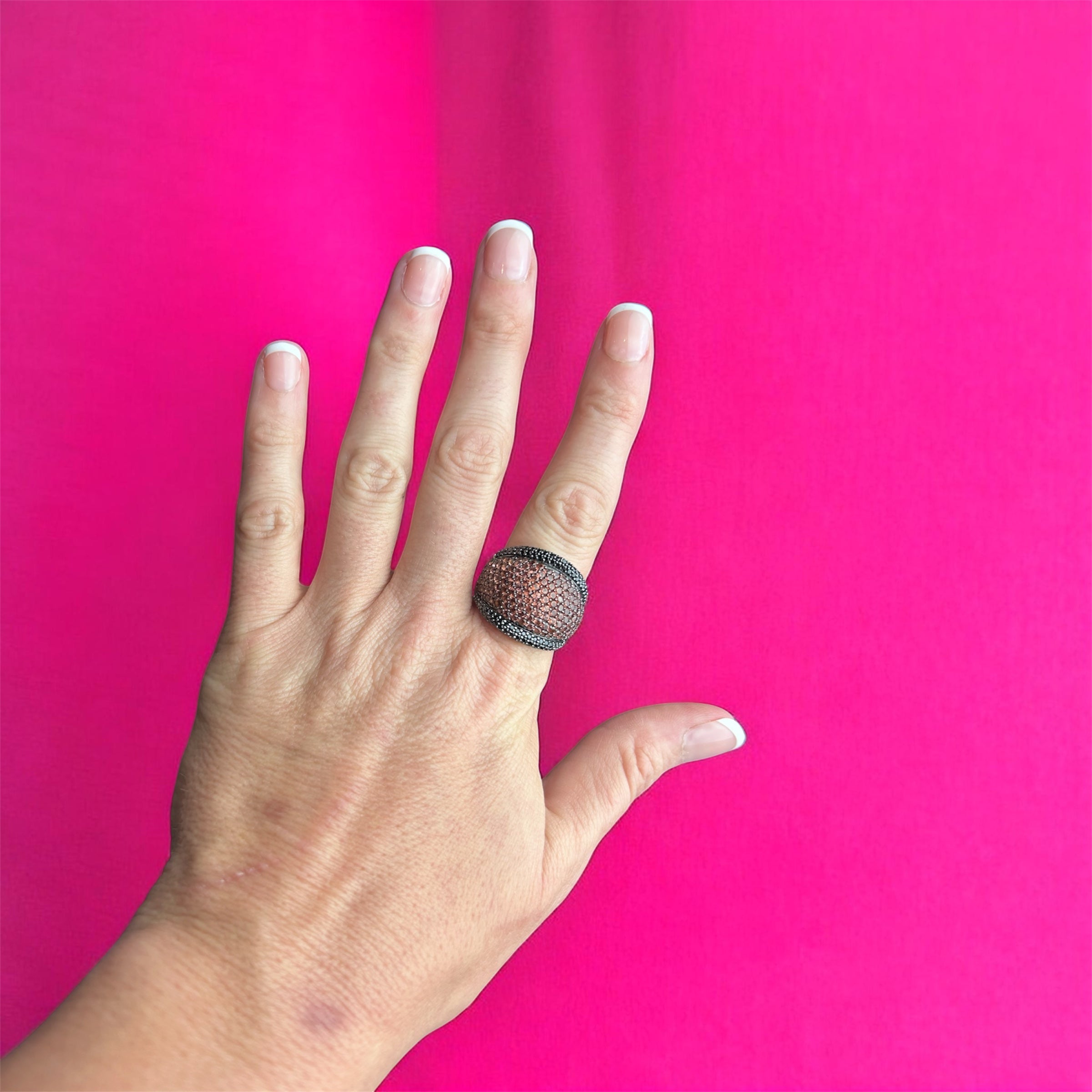 Midnight Ember Ring size 8