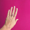 Scarlet Confidence Ring size 7