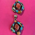 Painted Desert Ring and Pendant 8