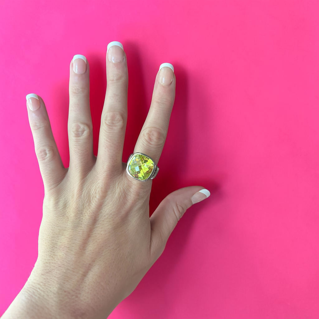 Citrine Glow Ring