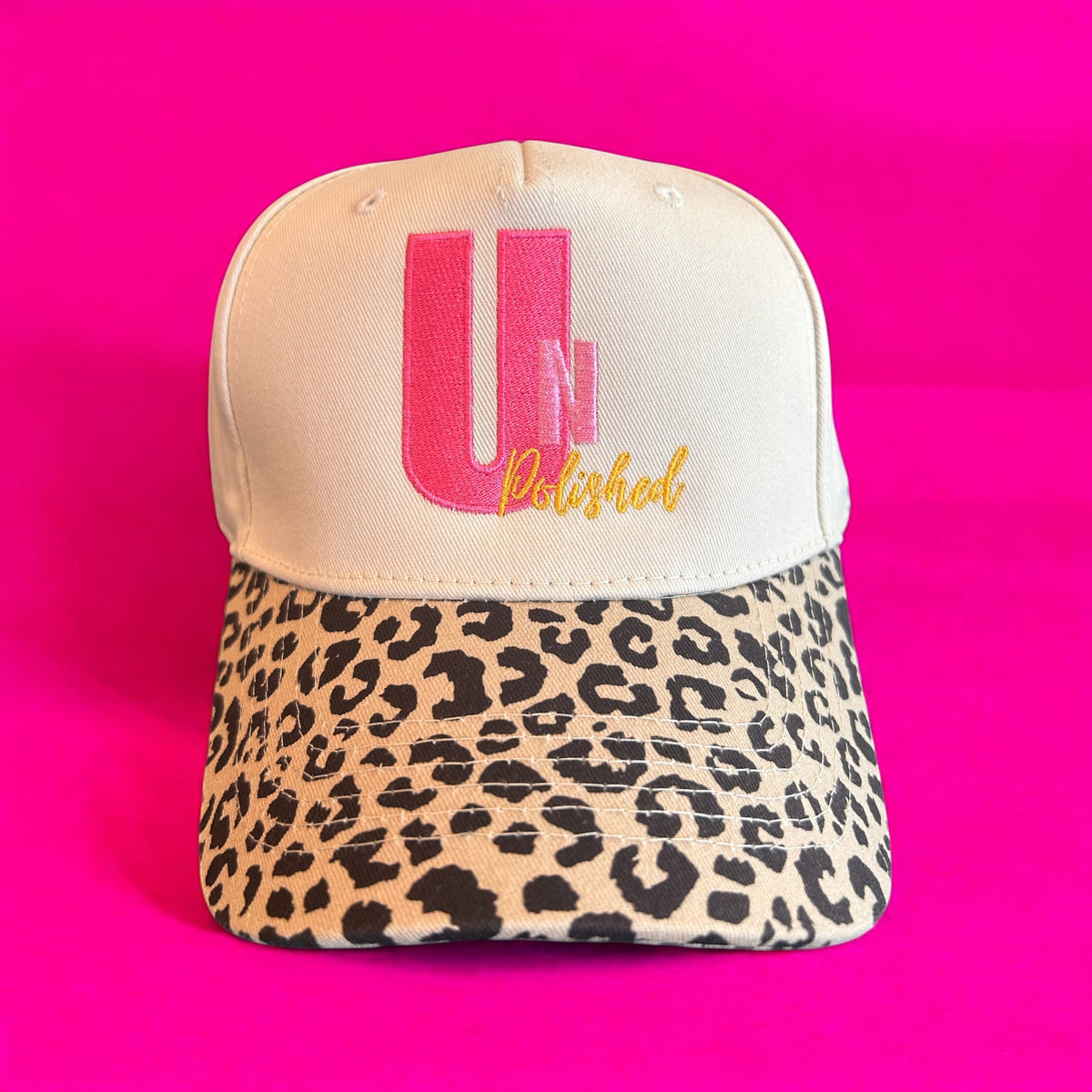 Leopard Print UnPolished Cap