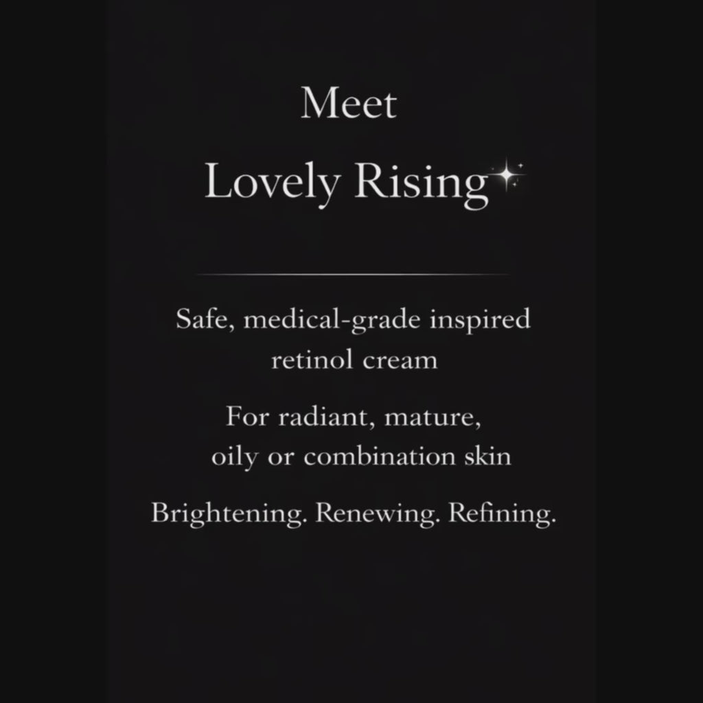 Lovely Rising – Retinol Moisturizer